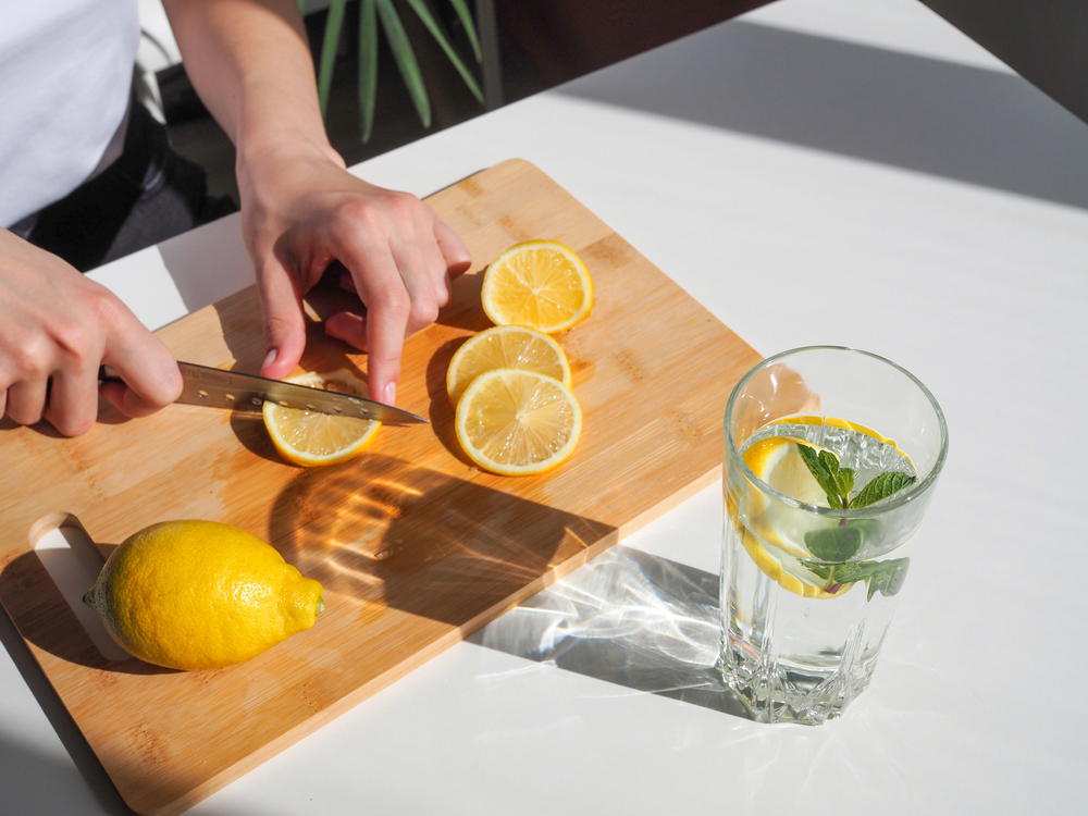 レモン水の作り方